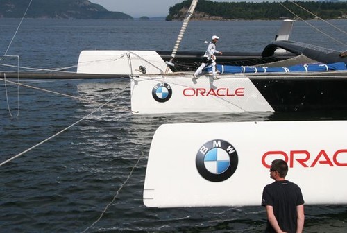 BMW Oracle Racing - Anacortes September 2008 © Dick Enersen http://dickenersen.smugmug.com