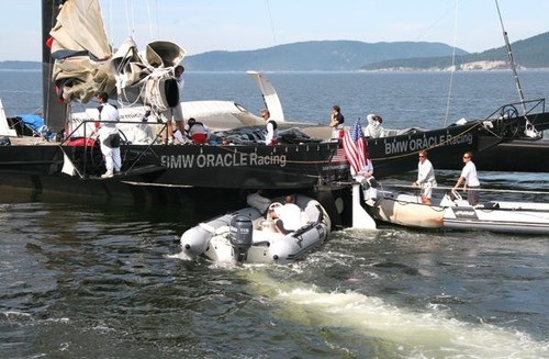 BMW Oracle Racing - Anacortes September 2008 © Dick Enersen http://dickenersen.smugmug.com