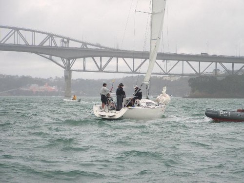 Silver Sails at the Telecom 2009 National Match Racing Championships © RNZYS Media