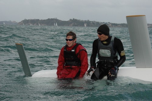 Learning the wet way - 29er training beore leaving for North America © Christine Hansen