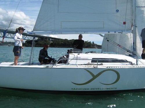Silver Sails at the Telecom 2009 National Match Racing Championships © RNZYS Media