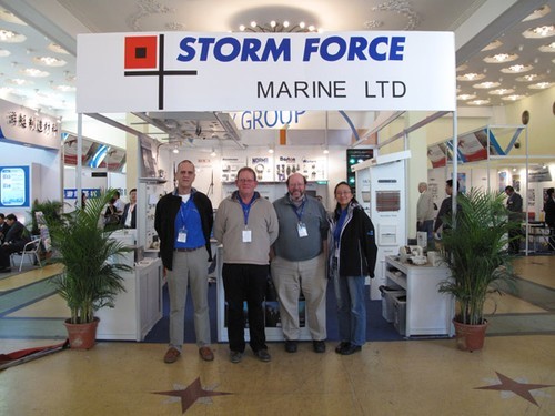 14th China International Boat Show. Storm Force Marine team. © Guy Nowell http://www.guynowell.com