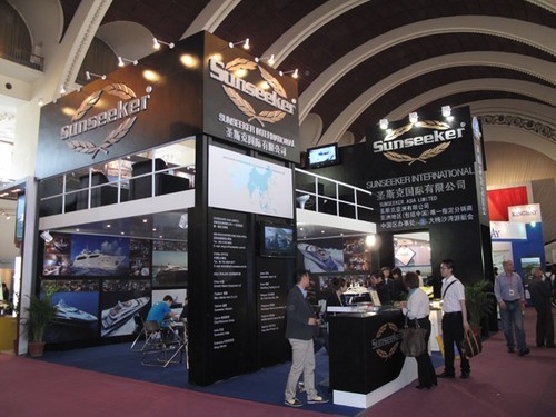 14th China International Boat Show. Sunseeker. © Guy Nowell http://www.guynowell.com