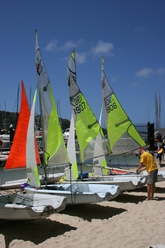 RS Fevas ready for action- it doesn’t come much simpler than this! © Sail-World.com /AUS http://www.sail-world.com