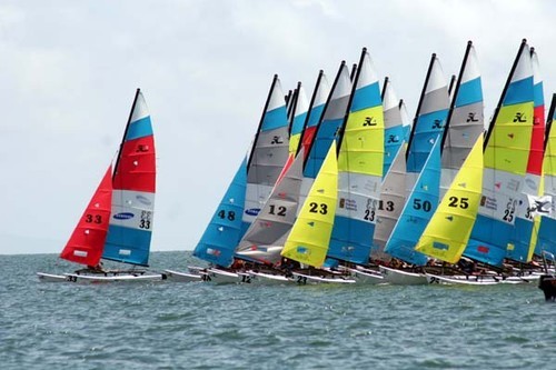 2007 Hobie 16 Worlds, Suva Fiji © Andre Gordeaux
