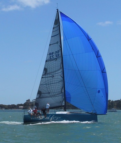 Bakewell-White designed 11m Alfresco was built in New Zealand and rigged by NZ Rigging. © Bakewell-White Yacht Design www.bakewell-white.com/