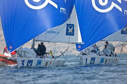 World Match racing Tour 2009) - Training day © Photo: Gilles Martin-Raget / MIMR www.martin-raget.com