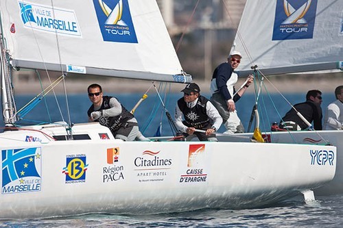 World Match racing Tour 2009) Racing day 1 - Round Robin © Photo: Gilles Martin-Raget / MIMR www.martin-raget.com