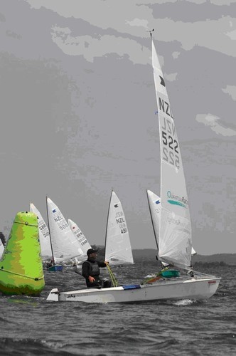 Greg Willcox (NZL) winner of the OK class at Kieler Woche 2009 © SW