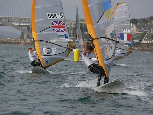 Mens Open, Day 1 RS:X Europeans, Brest, France © Claude Breton