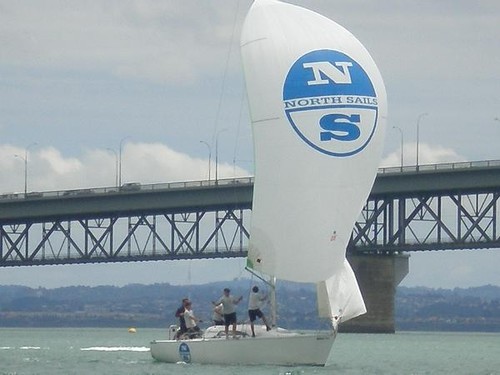 Black Match racing in the 2007 New Zealand Match Racing Championships © RNZYS Media