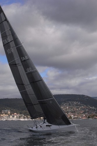 Crotty Dental and Legal, winner of the 2008 Launceston Hobart Race is a 2002 Bakewell-White 45 design. © Event Media