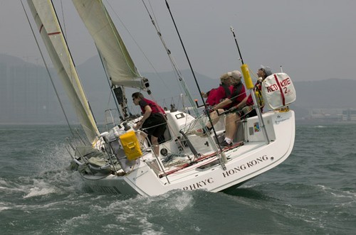 Red Kite II heading for the Philippines (and all the prizes) San Fernando Race 2009. © Guy Nowell http://www.guynowell.com