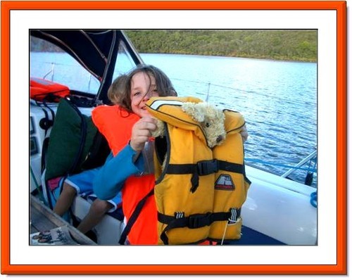 Lifejackets should be worn on board by children at all times. © YachtShare http://www.yachtshare.co.nz