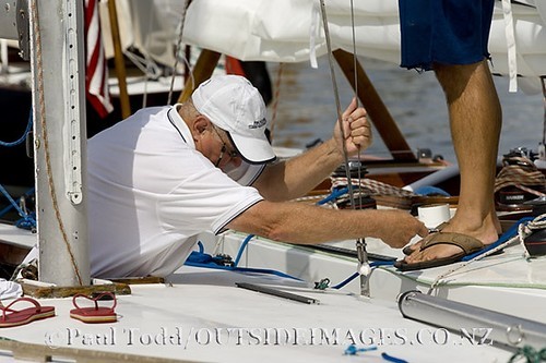 The 6 Metre worlds 2009 in Newport Rhode Island as competitors tweak and prepare their boats the day before racing at Fort Adams.  © Paul Todd/Outside Images http://www.outsideimages.com
