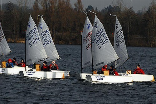 Burghfield Optimist Winter Open - images www.breezephotographic.co.uk © SW
