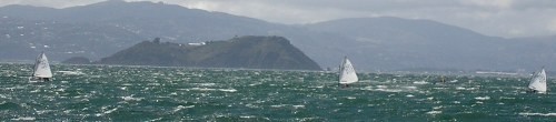 The three leaders on the reach, Race 11 © Event Media