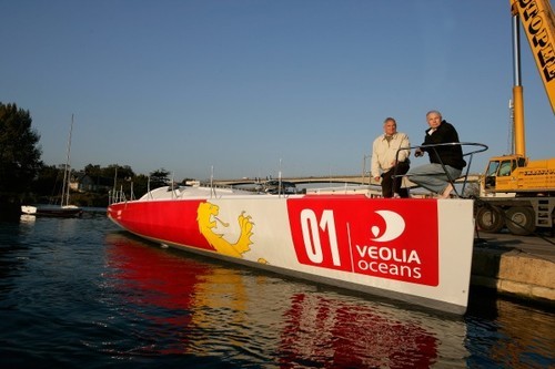 The first in the series is launched two years before the start of the first race. © Jean-Marie Liot - SailingOne www.sailingone.com