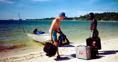 Hans La Cour Andersen in the Solomon Islands © SW