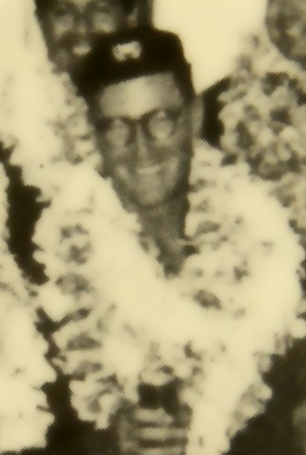 Thad Jones after navigating George Sturgis’ Ichiban to first in Class B and second overall in 1961 Transpac  © SW