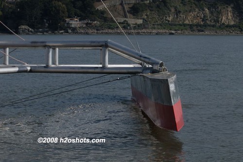 Tin Can built and skippered by David Vann, taken at Richardson Bay ( near Golden Gate) on Feb 13 2008 &copy; Erik Simonson/ h2oshots.com