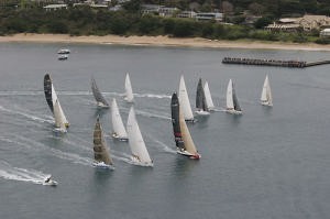 Melbourne to Vanuatu 2006, RACE START, 02/07/06, Ocean Racing Club of Victoria, Port Phillip Heads, Victoria, Australia. Photo; Teri Dodds - 2006 Queensland Gov South Pacific Boomerang Race Series photo copyright Teri Dodds http://www.teridodds.com taken at  and featuring the  class