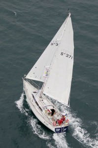 Melbourne to Vanuatu 2006, SANDRINGHAM YACHT - BOOTS SAILING TWO - HANDED , 02/07/06, Ocean Racing Club of Victoria, Port Phillip Heads, Victoria, Australia. Photo; Teri Dodds - 2006 Queensland Gov South Pacific Boomerang Race Series photo copyright Teri Dodds http://www.teridodds.com taken at  and featuring the  class