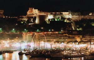 Monaco Harbour at night © SW