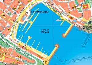 Monaco map © SW