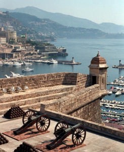 Monaco waters from embattlement © SW