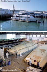 NZL superyacht construction - NZL Industry Review photo copyright Ocean Media . www.oceanmedia.com.au taken at  and featuring the  class