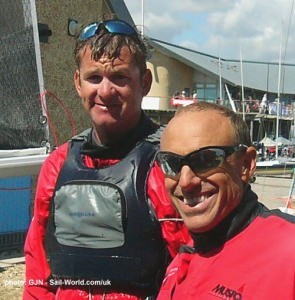 Howard Hamlin and Jeff Nelson of America © Gerald New http://www.sail-world.co.uk