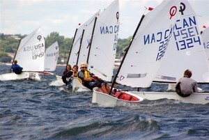 Optimists - CORK Regatta 2007. Photo: Geoff Webster photo copyright  SW taken at  and featuring the  class
