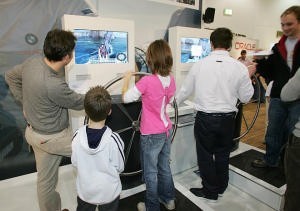 The BMW Oracle stand at the Collins Stewart London Boat Show. photo copyright onEdition http://www.onEdition.com taken at  and featuring the  class
