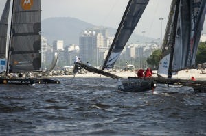 Volvo Extreme40 racing, Rio de Janeiro, Brasil.
© Oskar Kihlborg/ Volvo Ocean Race 2005-2006
 photo copyright Volvo Extreme 40/ Ben Faber taken at  and featuring the  class