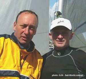Geoff Lange and Michael Quirk of Australia © Gerald New http://www.sail-world.co.uk