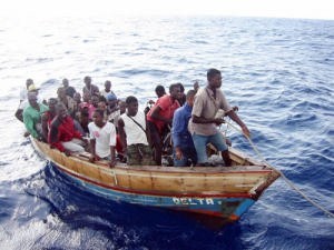 Rescued refugees © SW