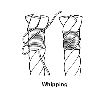 Rope whipping is the way photo copyright SW taken at  and featuring the  class