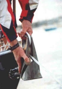 Setting the anchor buddy © SW