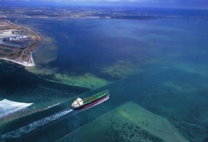Ship Sailing from Port Phillip Bay photo copyright SW taken at  and featuring the  class