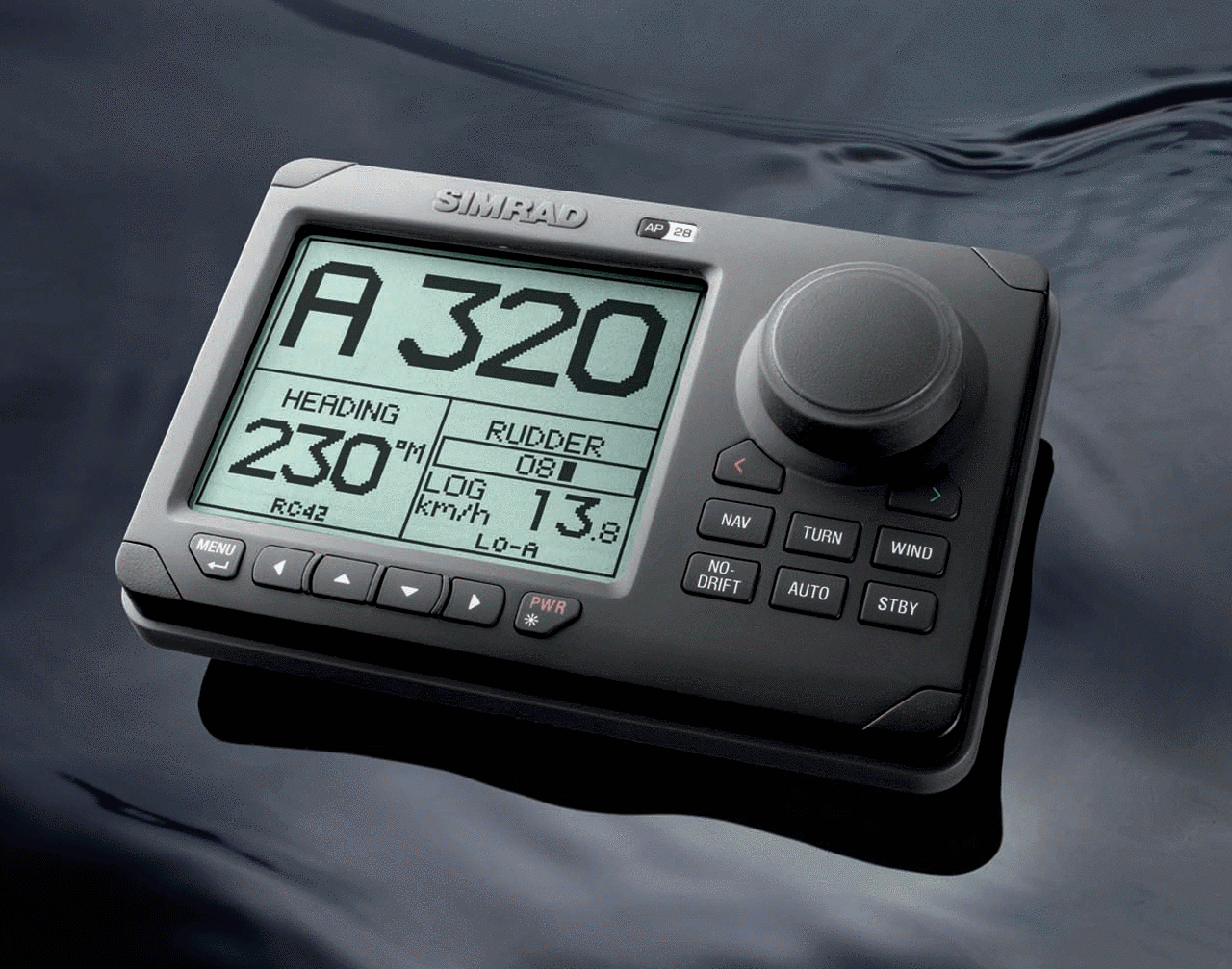 Simrad-Auto-Pilot-display © Oceantalk www.oceantalk.com.au