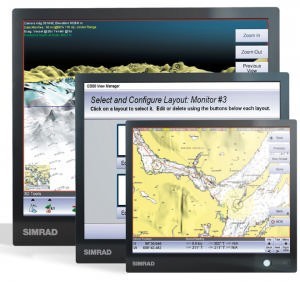 Simrad Glass Bridge photo copyright Navico http://www.navico.com taken at  and featuring the  class
