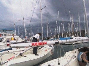 Storm ends Day2 - 2003 Harken © Sailsportz