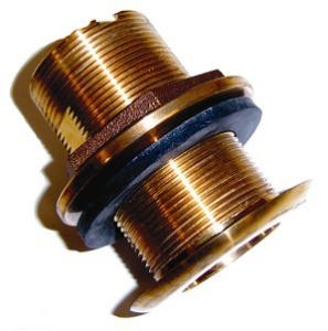Tacktick Triducer in Brass © SW