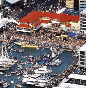 The America's Cup in Auckland photo copyright SW taken at  and featuring the  class