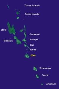 Vanuatu map photo copyright SW taken at  and featuring the  class
