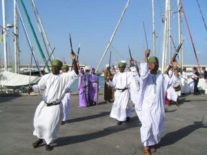 Vasco da Gama Welcome by Port of Salalah © SW
