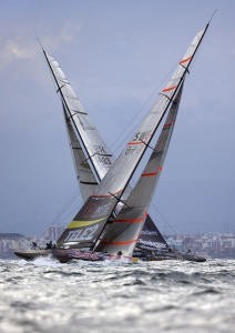 Victory Challenge finished fourth and eighth in the two final races, Valencia Louis Vuitton Act 13, day 5, race#6
32nd Americas Cup, Valencia, Spain.
© Oskar Kihlborg/Victory Challenge
 photo copyright Victory Challenge Photo Oskar Kihlborg http://www.victorychallenge.com taken at  and featuring the  class