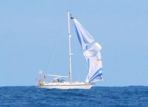 Meitli standing by with parasail flying photo copyright BW Media taken at  and featuring the  class