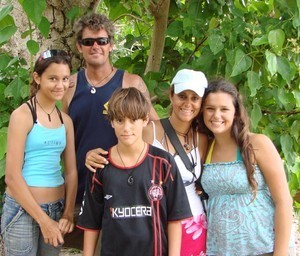 Web From Brazil - Ricardo and Claudia Portela with kids Giovanna Ricardo Jnr and Lygia on Bravo II photo copyright BW Media taken at  and featuring the  class